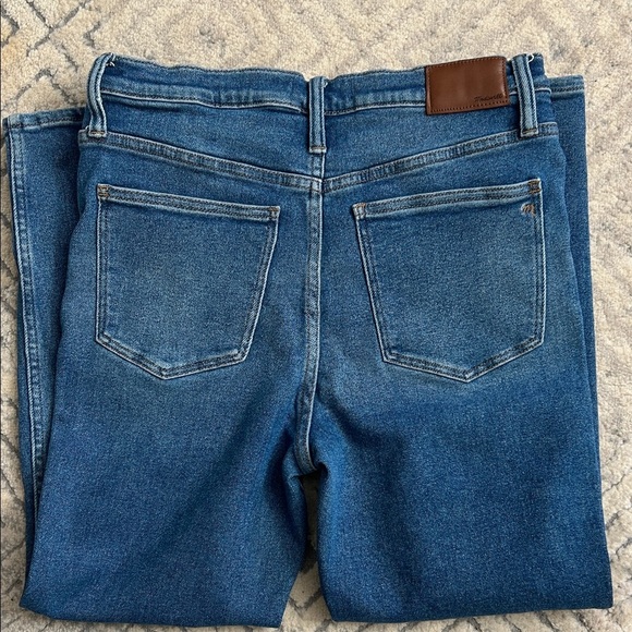 Madewell Women's Skinny Jeans in Deep Blue - Picture 6 of 10